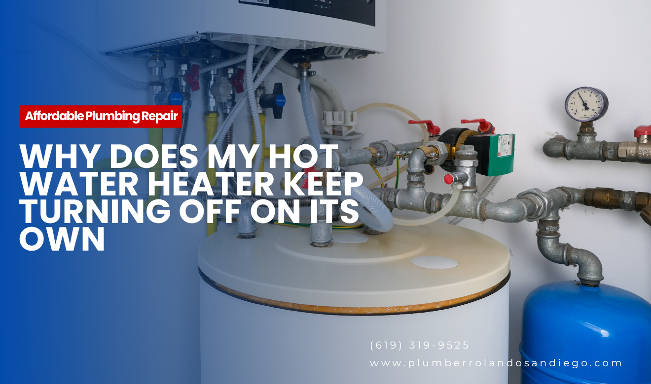 why does my water heater keep shutting off suddenly