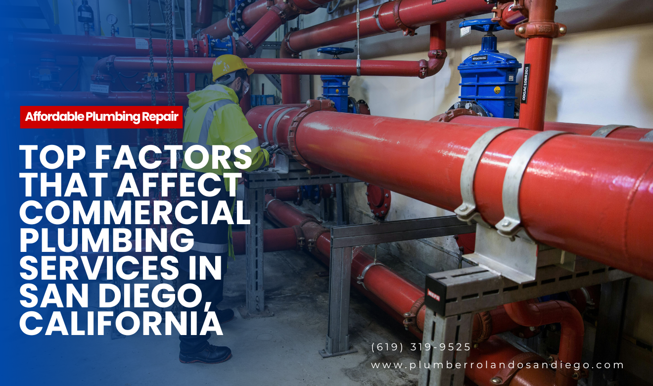commercial plumbing pricing San Diego