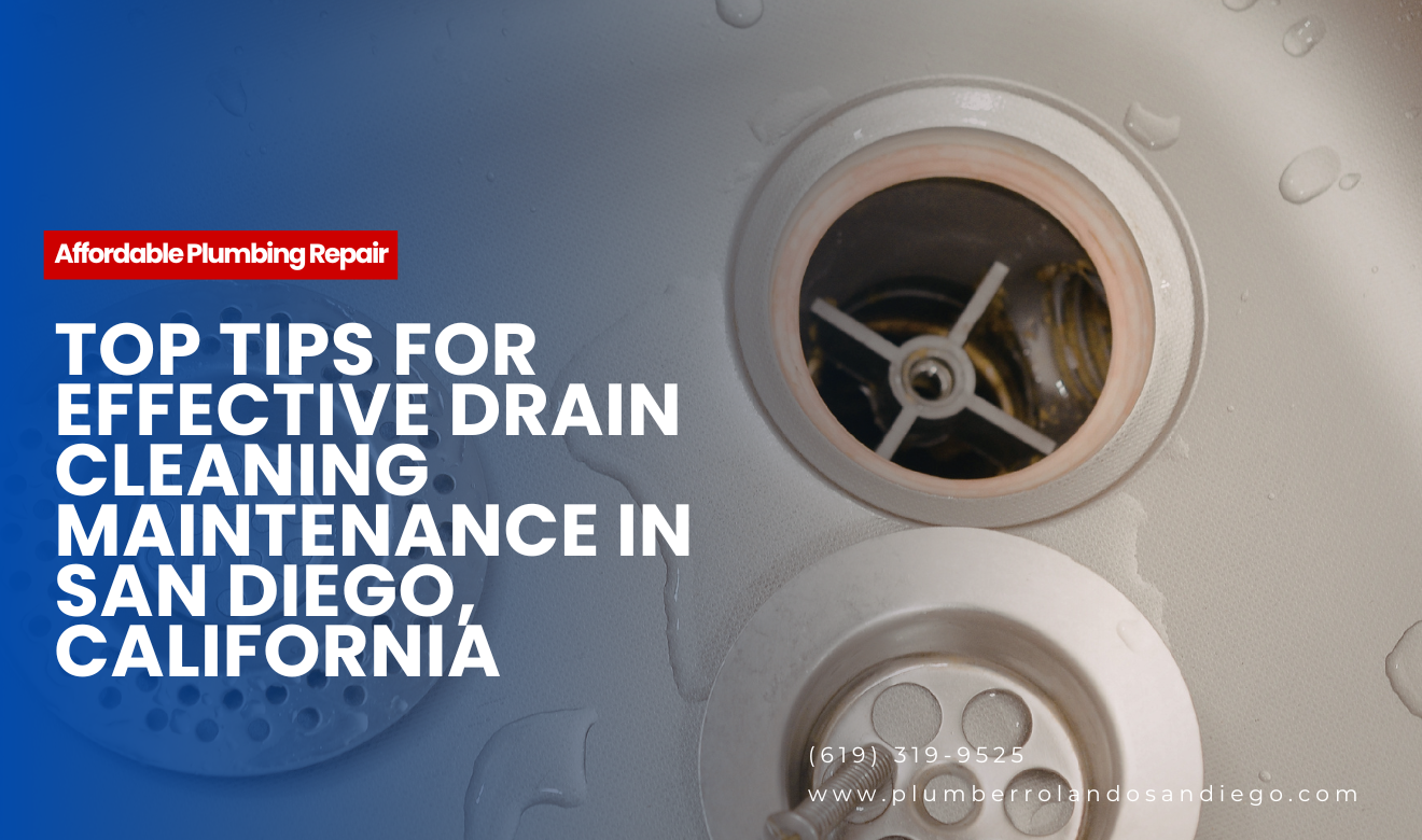 drain cleaning maintenance basics San Diego