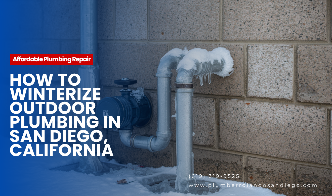 winterize outdoor plumbing SoCal San Diego