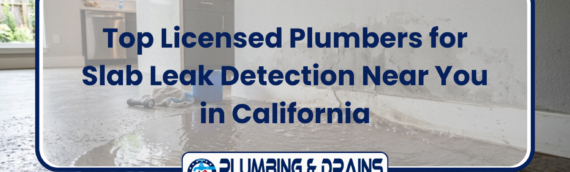 Top Licensed Plumbers for Slab Leak Detection Near You in California