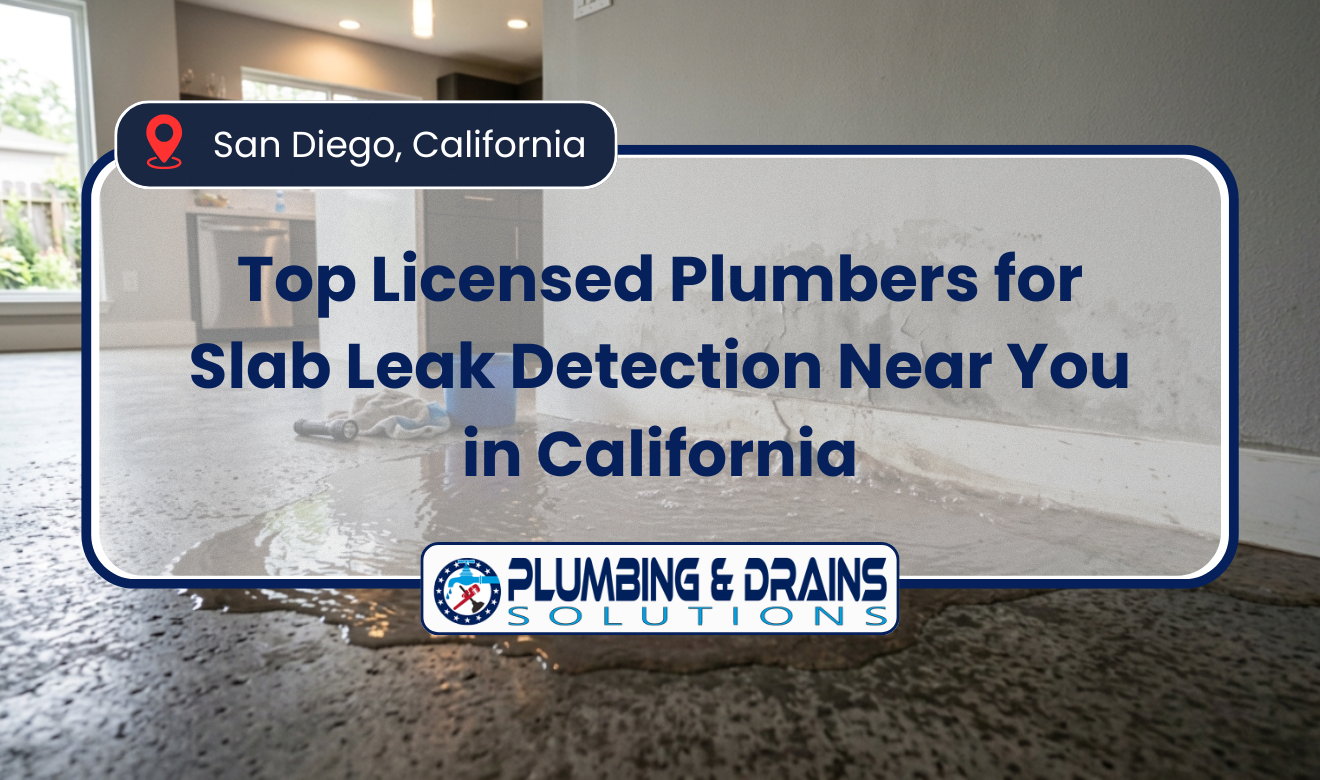 licensed plumber for slab leak detection near me
