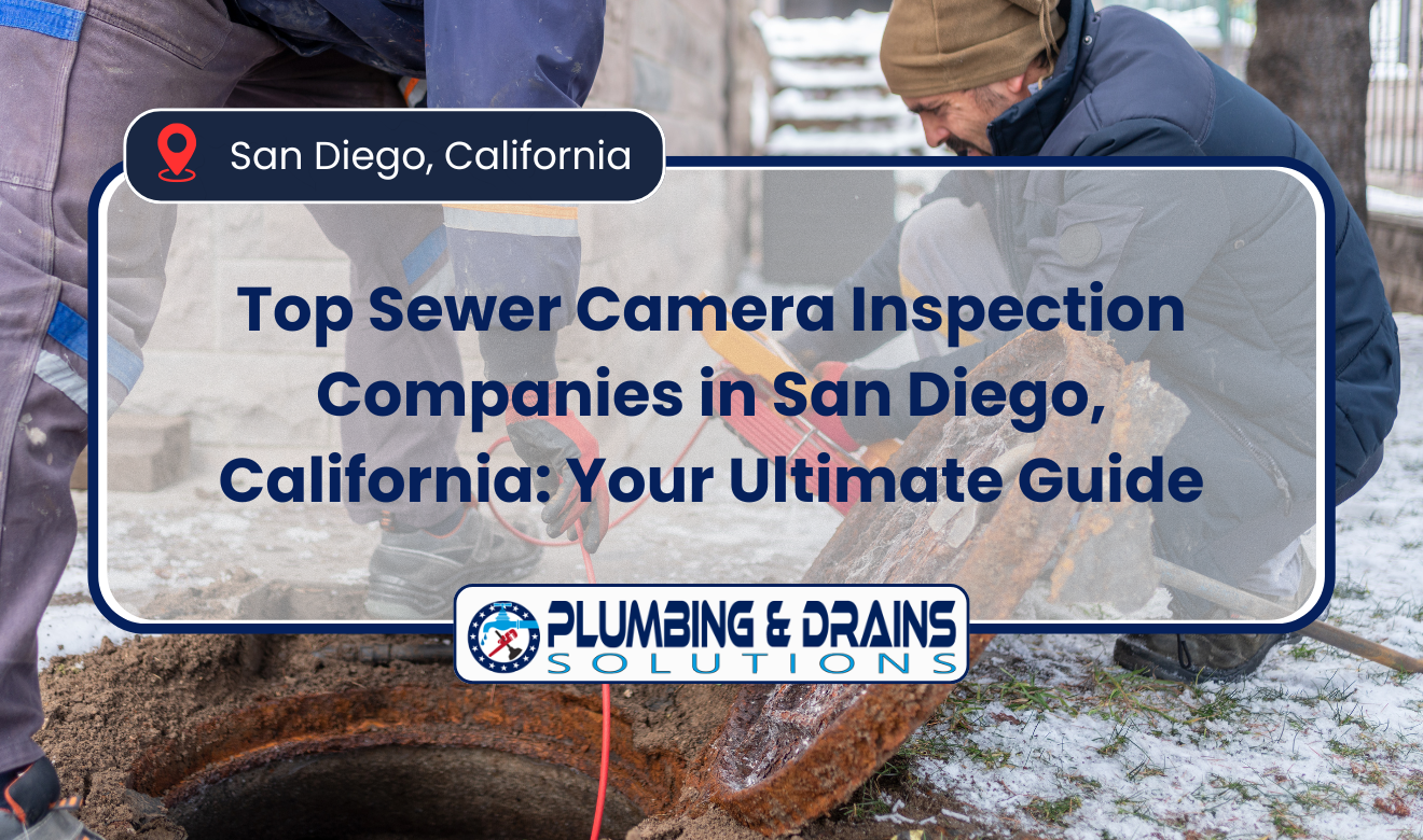 sewer camera inspection companies San Diego